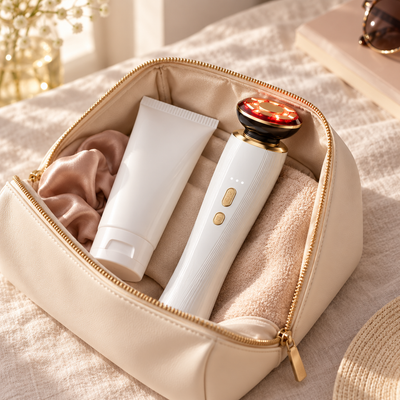 Veloura LiftWave™ — Microcurrent & Red Light Facial Sculpting Device